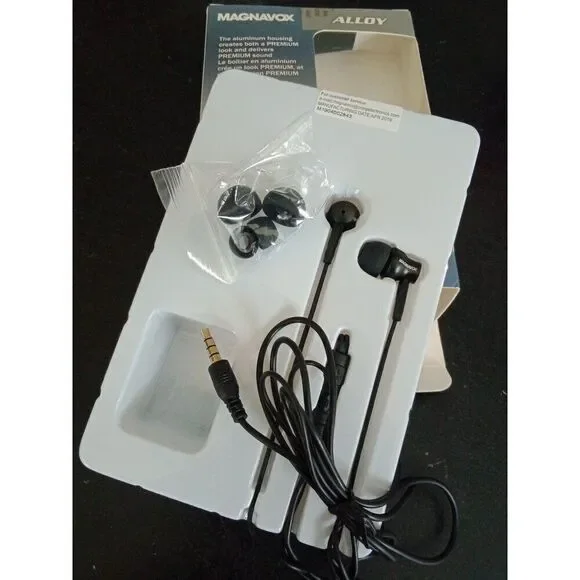 Premium sound earbuds alloy Magnavox microphone - Picture 6 of 6